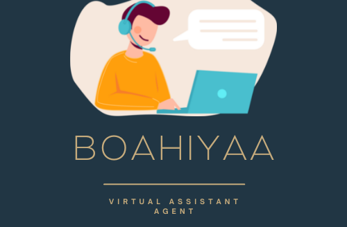Virtual Assistant Agent at Boahiyaa