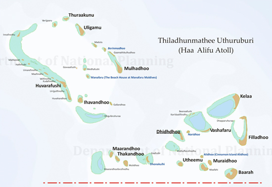 Explore Haa Alif Atoll, Thiladhunmathi Uthuruburi (Northern Thiladhunmathi Atoll)